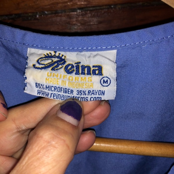 Reina Uniform Set Size M Color Blue - Picture 9 of 15